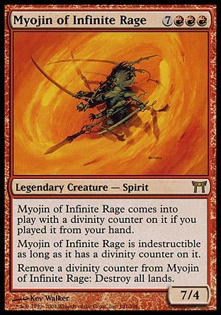 Myojin da Fúria Infinita / Myojin of Infinite Rage - Magic: The Gathering - MoxLand