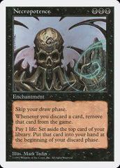 Necropotência / Necropotence - Magic: The Gathering - MoxLand