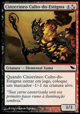 Cinzeríneo Culto-do-Estigma / Cultbrand Cinder - Magic: The Gathering - MoxLand