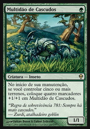 Multidão de Cascudos / Scute Mob - Magic: The Gathering - MoxLand