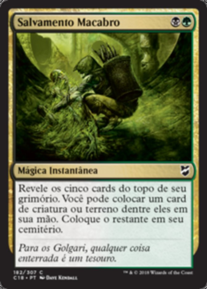 Salvamento Macabro / Grisly Salvage - Magic: The Gathering - MoxLand