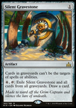 Lápide Silenciosa / Silent Gravestone - Magic: The Gathering - MoxLand