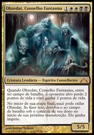 Obzedat, Conselho Fantasma / Obzedat, Ghost Council - Magic: The Gathering - MoxLand