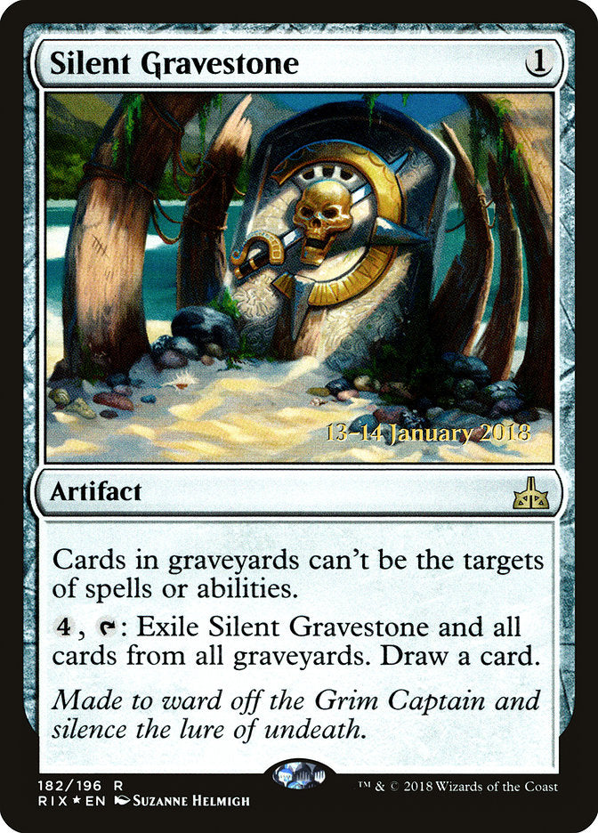 Lápide Silenciosa / Silent Gravestone - Magic: The Gathering - MoxLand