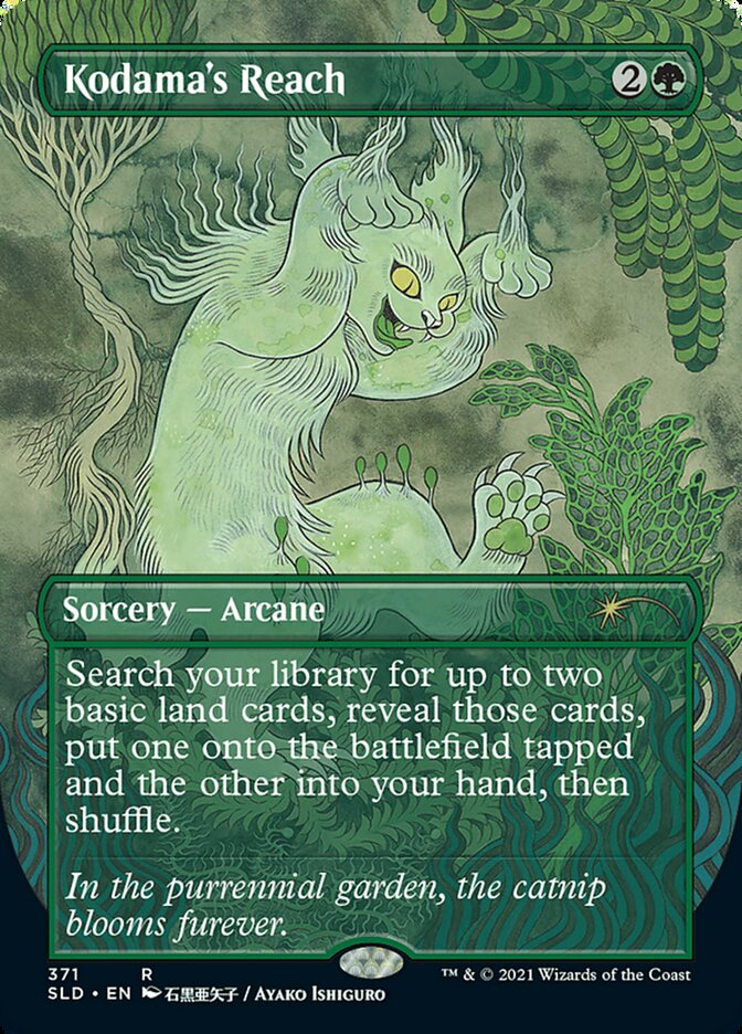 Alcance do Kodama / Kodama's Reach - Magic: The Gathering - MoxLand