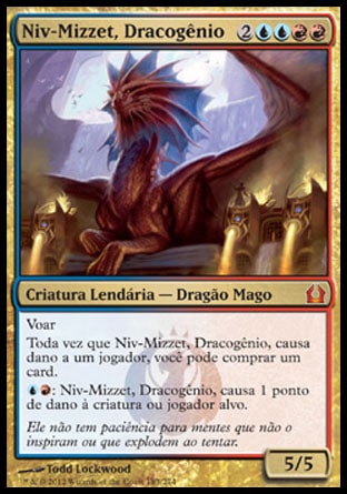 Niv-Mizzet, Dracogênio / Niv-Mizzet, Dracogenius - Magic: The Gathering - MoxLand