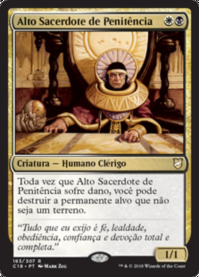 Alto Sacerdote de Penitência / High Priest of Penance - Magic: The Gathering - MoxLand