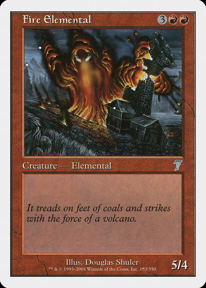 Elemental do Fogo / Fire Elemental - Magic: The Gathering - MoxLand