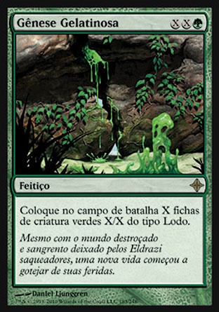 Gênese Gelatinosa / Gelatinous Genesis - Magic: The Gathering - MoxLand