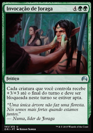 Invocação de Joraga / Joraga Invocation - Magic: The Gathering - MoxLand