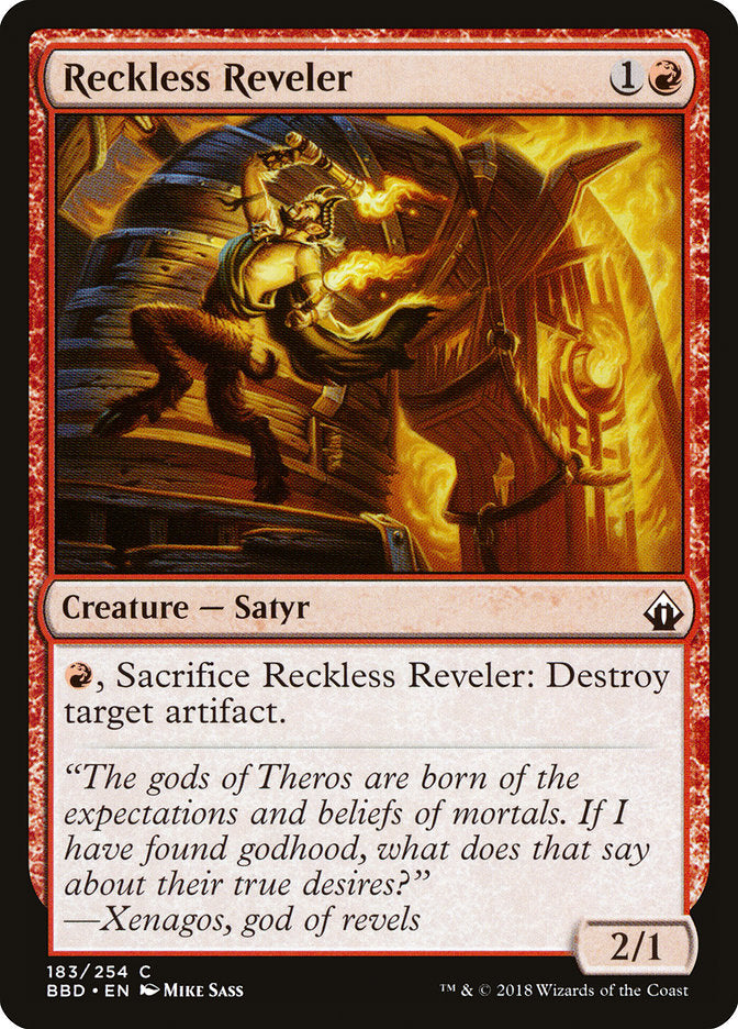 Festeiro Imprudente / Reckless Reveler - Magic: The Gathering - MoxLand