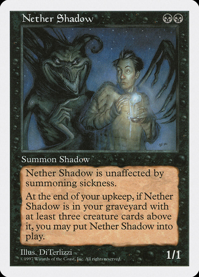 Vulto Ínfero / Nether Shadow - Magic: The Gathering - MoxLand