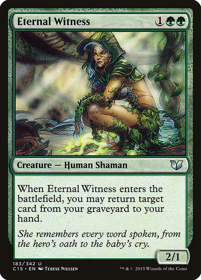 Testemunha Eterna / Eternal Witness - Magic: The Gathering - MoxLand