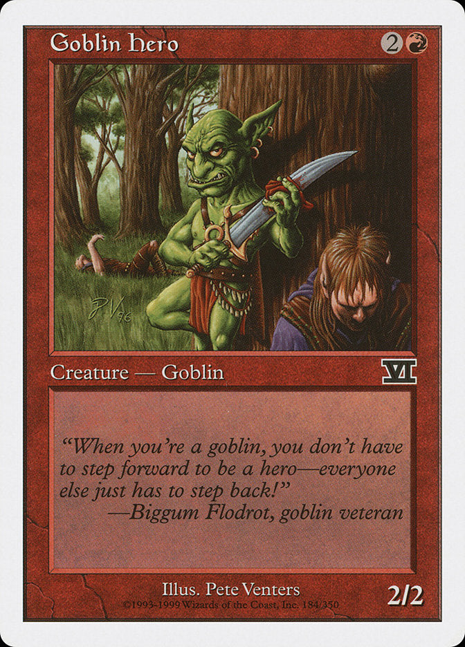 Herói dos Goblins / Goblin Hero - Magic: The Gathering - MoxLand