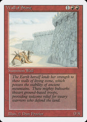 Barreira de Pedra / Wall of Stone - Magic: The Gathering - MoxLand