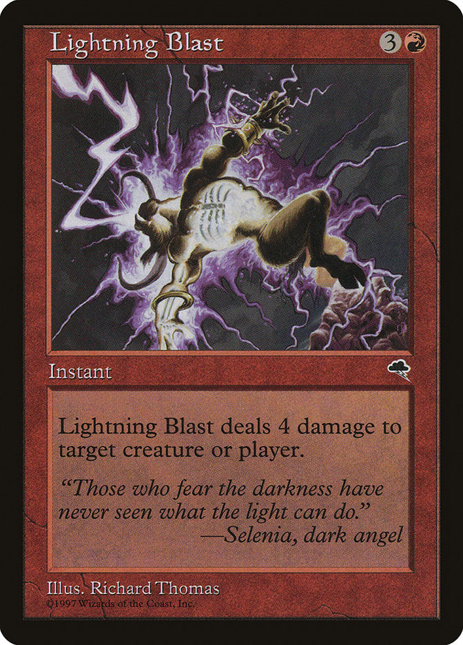 Explosão do Relâmpago / Lightning Blast - Magic: The Gathering - MoxLand