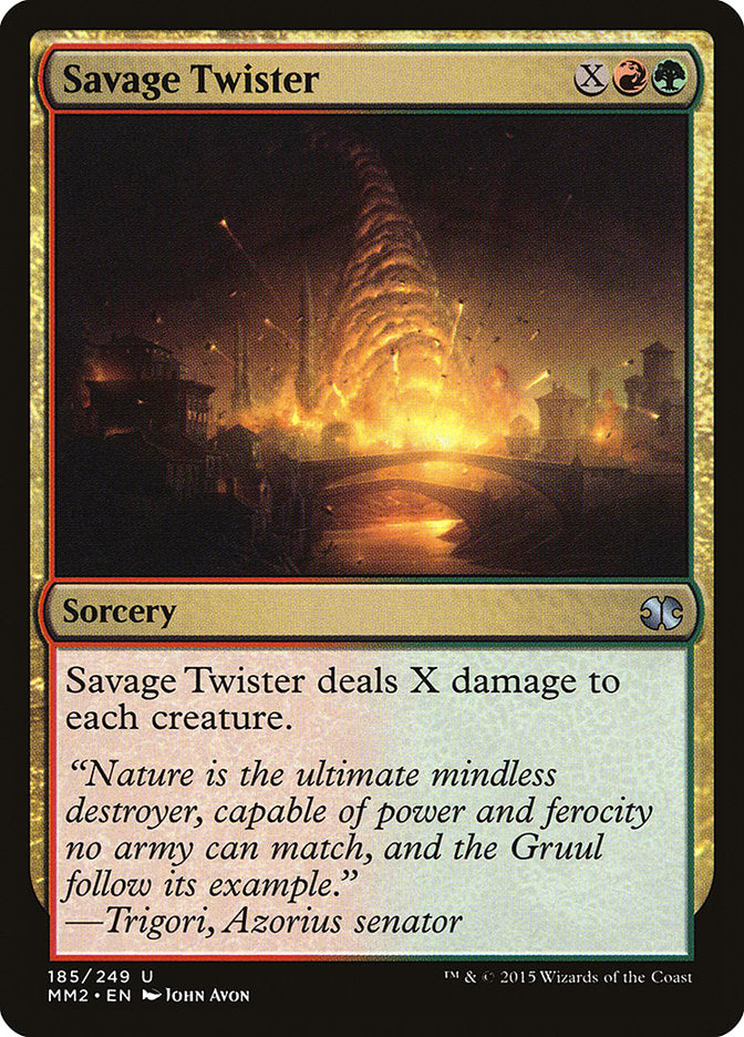 Tornado Selvagem / Savage Twister - Magic: The Gathering - MoxLand