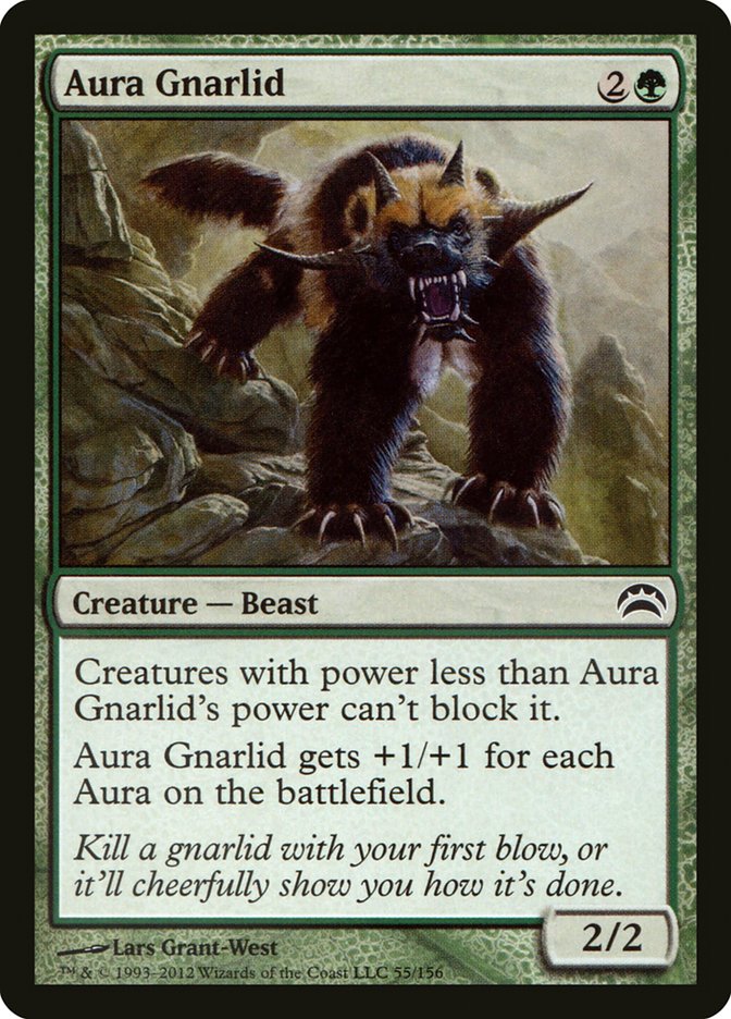 Gnarlid de Aura / Aura Gnarlid - Magic: The Gathering - MoxLand