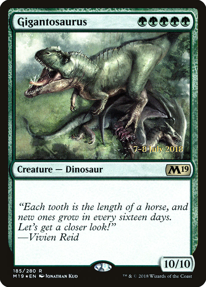 Gigantossauro / Gigantosaurus - Magic: The Gathering - MoxLand