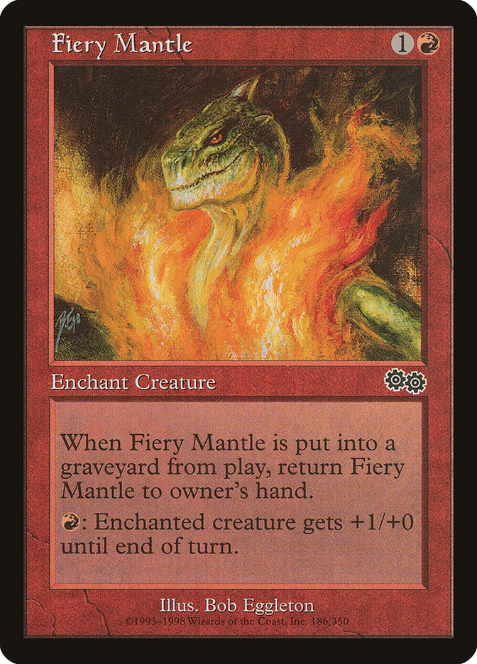 Manto Flamejante / Fiery Mantle - Magic: The Gathering - MoxLand