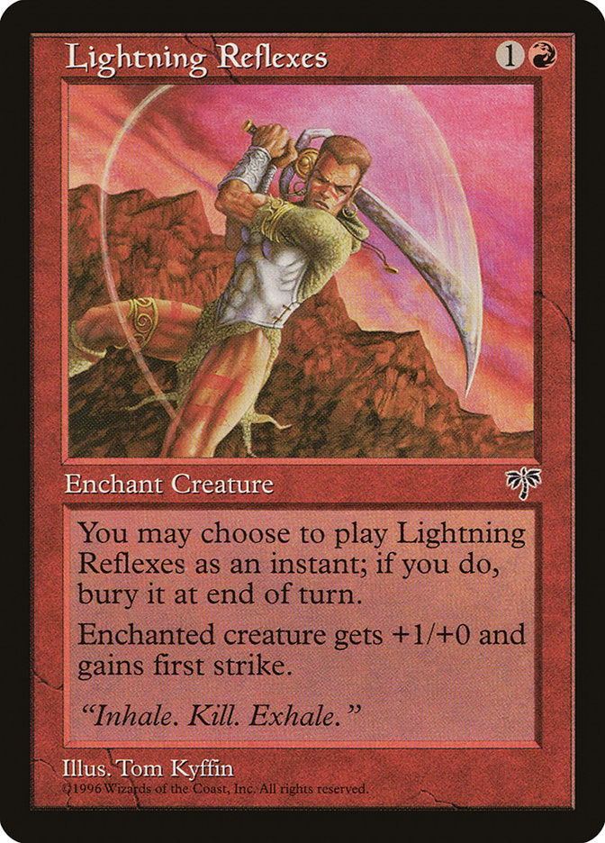 Reflexos Rápidos / Lightning Reflexes - Magic: The Gathering - MoxLand