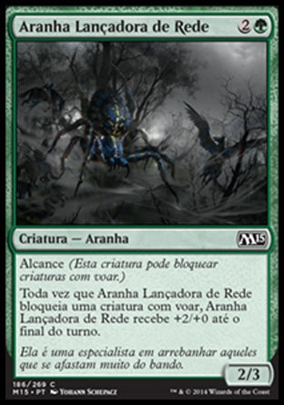 Aranha Lançadora de Rede / Netcaster Spider - Magic: The Gathering - MoxLand