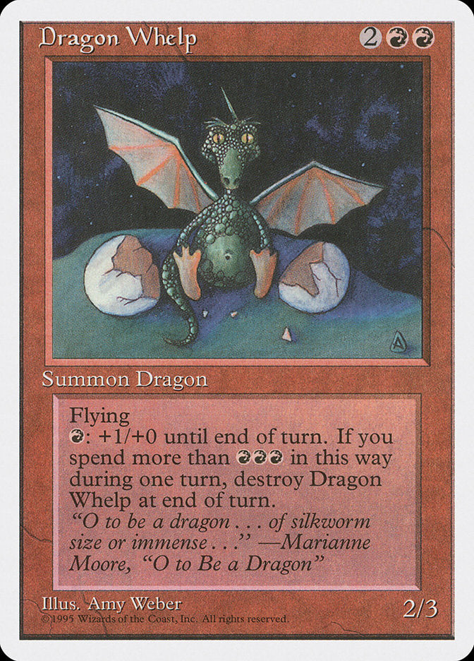 Filhote de Dragão / Dragon Whelp - Magic: The Gathering - MoxLand