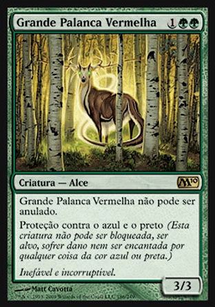 Grande Palanca Vermelha / Great Sable Stag - Magic: The Gathering - MoxLand