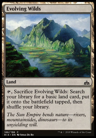 Terras em Desenvolvimento / Evolving Wilds - Magic: The Gathering - MoxLand