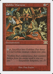Viveiro de Goblins / Goblin Warrens - Magic: The Gathering - MoxLand