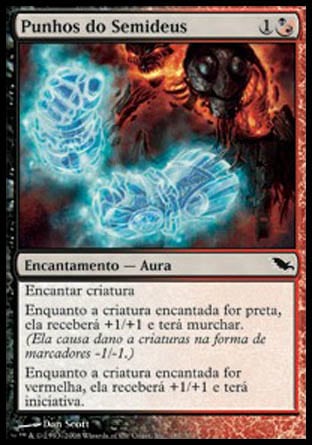 Punhos do Semideus / Fists of the Demigod - Magic: The Gathering - MoxLand