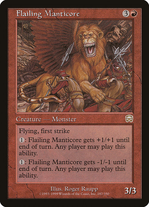 Mantícora Mangual / Flailing Manticore - Magic: The Gathering - MoxLand