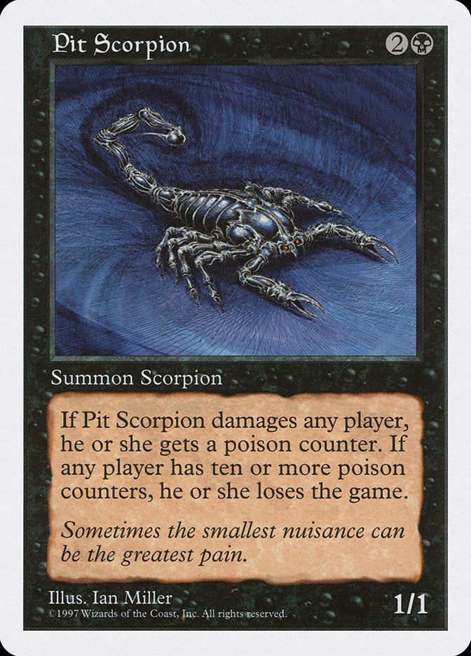 Escorpião das Profundezas / Pit Scorpion - Magic: The Gathering - MoxLand