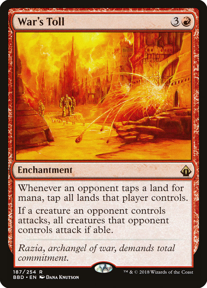 Preço da Guerra / War's Toll - Magic: The Gathering - MoxLand