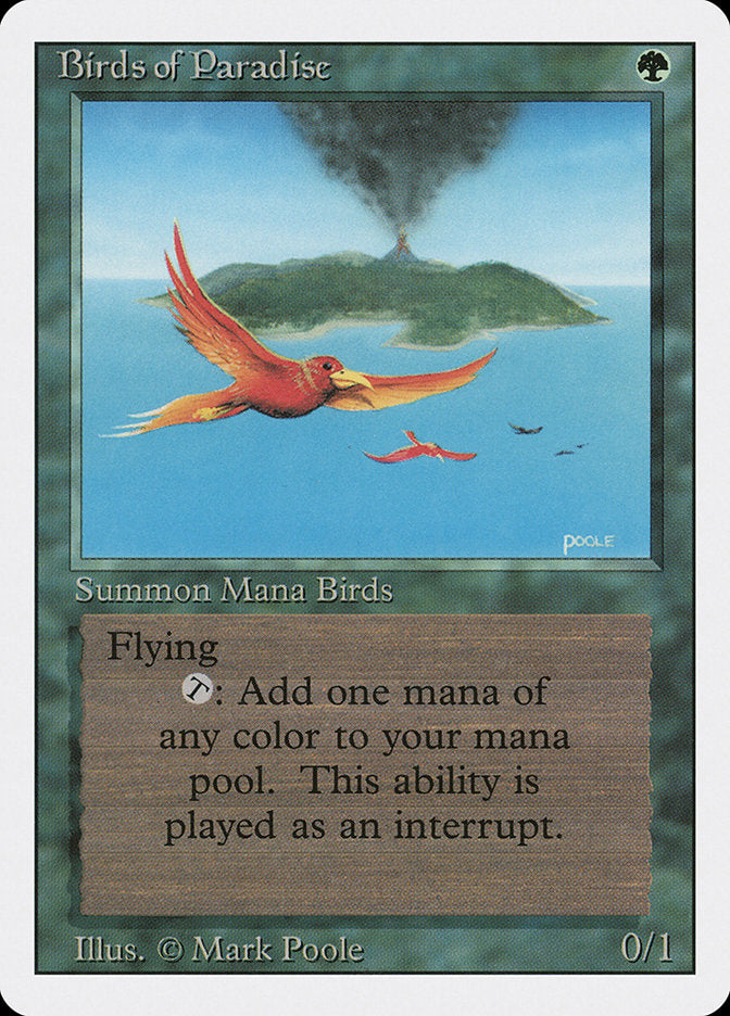 Aves do Paraíso / Birds of Paradise - Magic: The Gathering - MoxLand