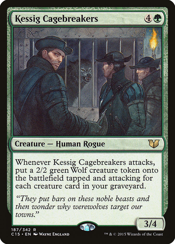 Rompedores de Jaula de Kessing / Kessig Cagebreakers - Magic: The Gathering - MoxLand