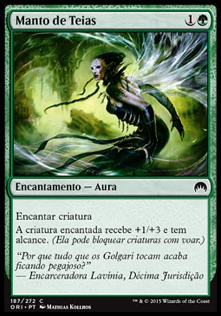 Manto de Teias / Mantle of Webs - Magic: The Gathering - MoxLand