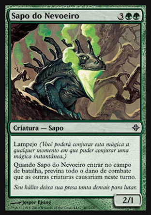 Sapo do Nevoeiro / Haze Frog - Magic: The Gathering - MoxLand