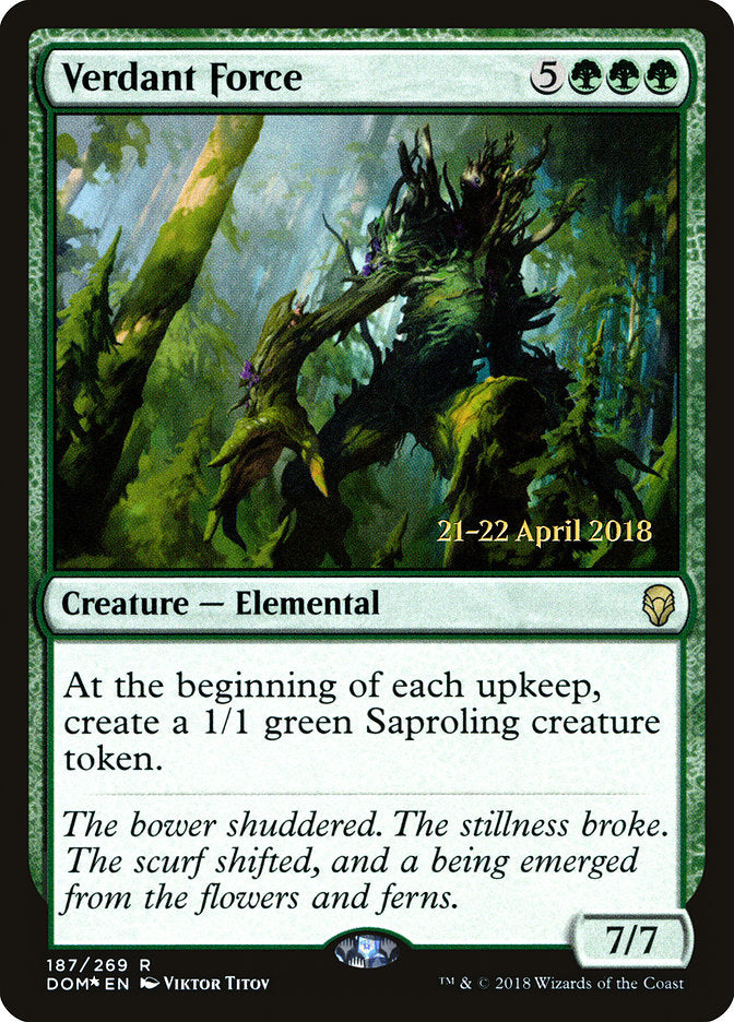 Força Verdejante / Verdant Force - Magic: The Gathering - MoxLand