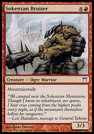 Esmagador de Sokenzan / Sokenzan Bruiser - Magic: The Gathering - MoxLand