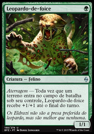 Leopardo-de-foice / Scythe Leopard - Magic: The Gathering - MoxLand