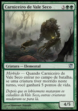 Carniceiro de Vale Seco / Hollowhenge Scavenger - Magic: The Gathering - MoxLand