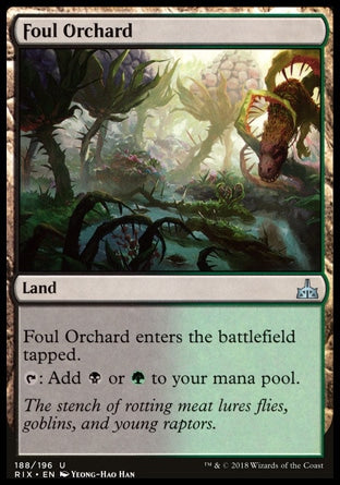 Pomar Hediondo / Foul Orchard - Magic: The Gathering - MoxLand