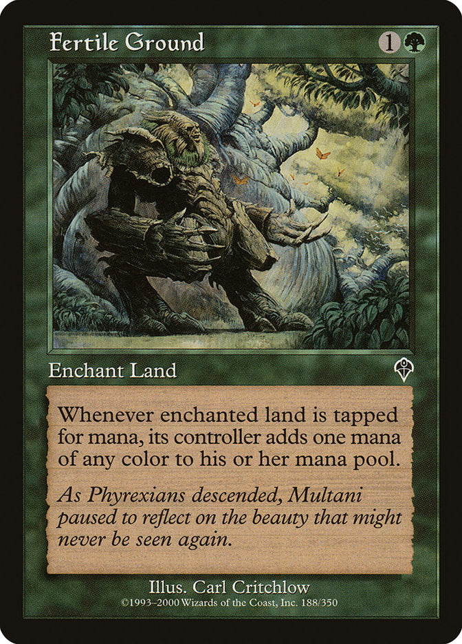 Solo Fértil / Fertile Ground - Magic: The Gathering - MoxLand