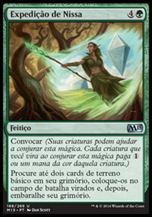 Expedição de Nissa / Nissa's Expedition - Magic: The Gathering - MoxLand