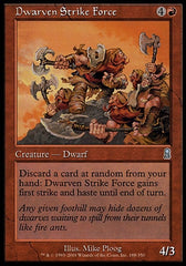 Força de Ataque dos Anões / Dwarven Strike Force - Magic: The Gathering - MoxLand