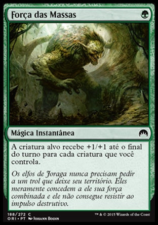 Força das Massas / Might of the Masses - Magic: The Gathering - MoxLand