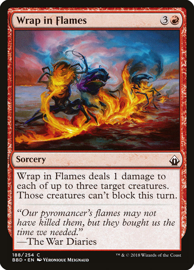 Envolver em Chamas / Wrap in Flames - Magic: The Gathering - MoxLand