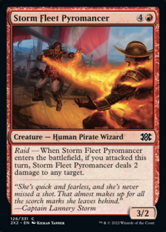 Piromante da Frota da Tormenta / Storm Fleet Pyromancer - Magic: The Gathering - MoxLand