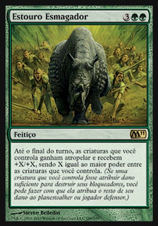 Estouro Esmagador / Overwhelming Stampede - Magic: The Gathering - MoxLand